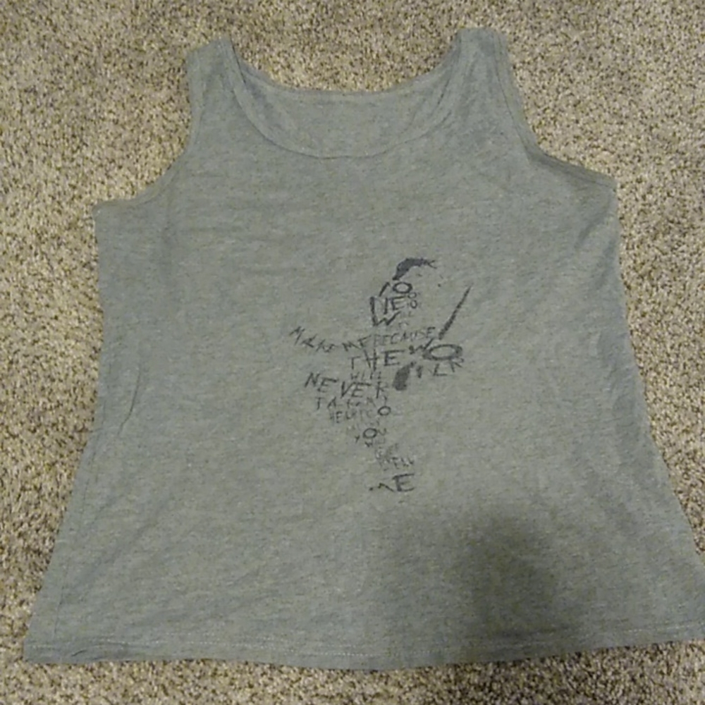 Gray Tank top size medium